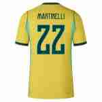 MARTINELLI NO.22 Camiseta Primera Brasil 2026-Versión Jugador
