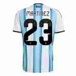 MARTINEZ NO.23 Camiseta Primera Argentina 2026-Versión Jugador