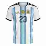 MARTINEZ NO.23 Camiseta Primera Argentina 2026-Versión Jugador