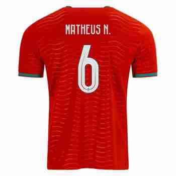 MATHEUS N. NO.6 Camiseta Primera Portugal 2026-Versión Jugador