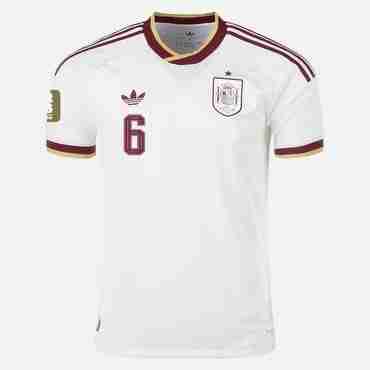 MERINO NO.6 Camiseta Segunda España 2026-Versión Jugador_1 MERINO NO.6 Camiseta Segunda España 2026-Versión Jugador_1