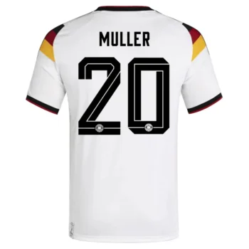 MULLER NO.20 Camiseta Primera Alemania 2026-Versión Jugador