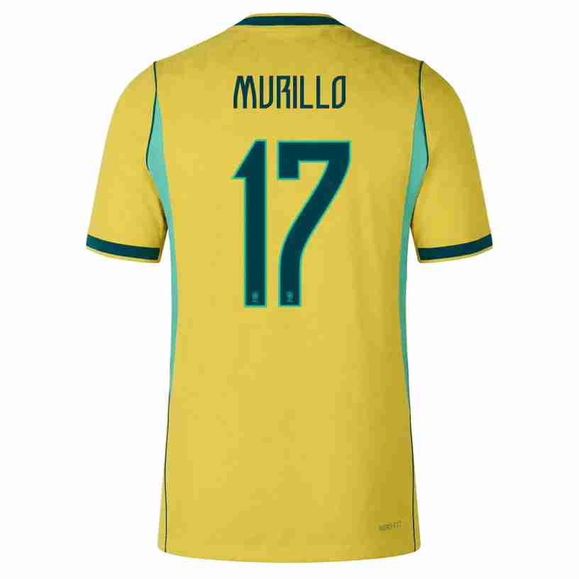 MURILLO NO.17 Camiseta Primera Brasil 2026-Versión Jugador MURILLO NO.17 Camiseta Primera Brasil 2026-Versión Jugador