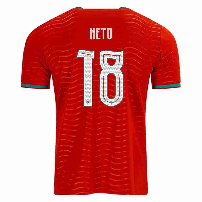 NETO NO.18 Camiseta Primera Portugal 2026-Versión Jugador NETO NO.18 Camiseta Primera Portugal 2026-Versión Jugador
