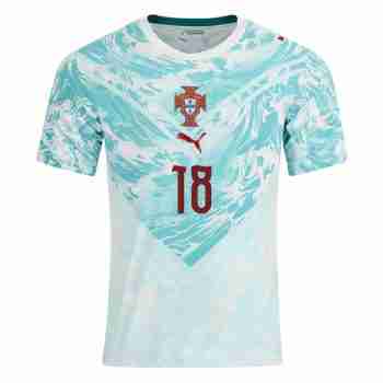 NETO NO.18 Camiseta Segunda Portugal 2026-Versión Jugador_1