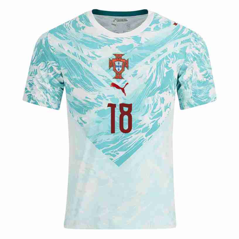 NETO NO.18 Camiseta Segunda Portugal 2026-Versión Jugador_1 NETO NO.18 Camiseta Segunda Portugal 2026-Versión Jugador_1