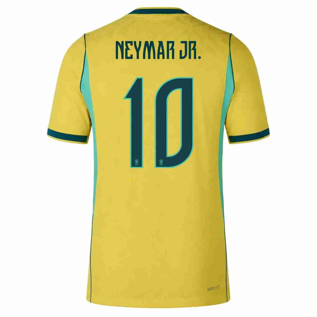 NEYMAR JR. NO.10 Camiseta Primera Brasil 2026-Versión Jugador NEYMAR JR. NO.10 Camiseta Primera Brasil 2026-Versión Jugador