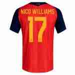 NICO WILLIAMS NO.17 Camiseta Primera España 2026-Versión Jugador