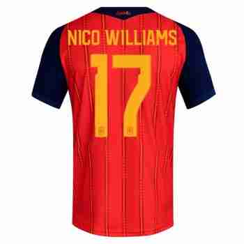 NICO WILLIAMS NO.17 Camiseta Primera España 2026-Versión Jugador