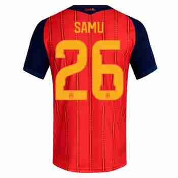 NO.26 SAMU Camiseta Primera España 2026-Versión Jugador