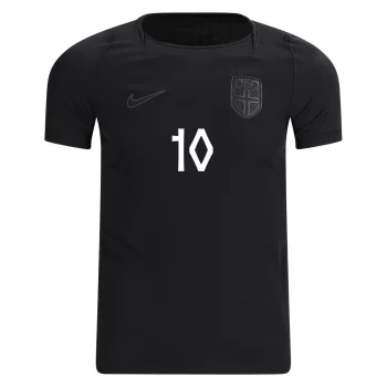 ØDEGAARD NO.10 Camiseta Segunda Noruega 2026-Versión Jugador_1