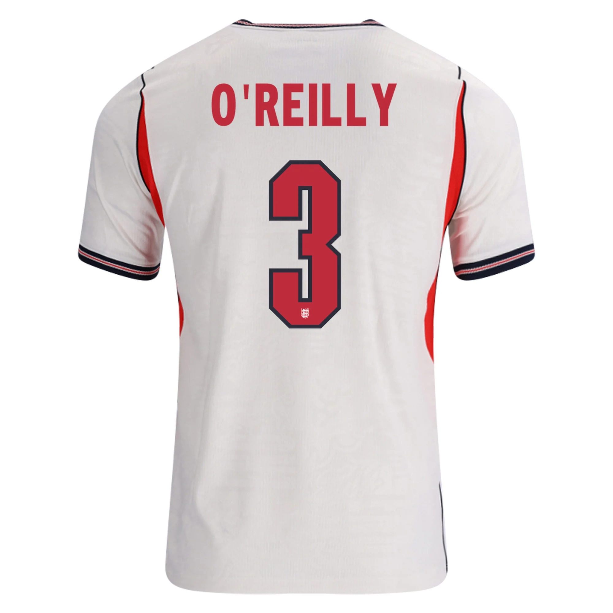 O'REILLY NO.3 Camiseta Primera Inglaterra 2026-Versión Jugador O'REILLY NO.3 Camiseta Primera Inglaterra 2026-Versión Jugador