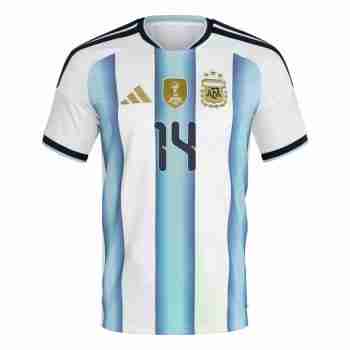 PALACIOS NO.14 Camiseta Primera Argentina 2026-Versión Jugador_1