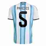 PAREDES NO.5 Camiseta Primera Argentina 2026-Versión Jugador