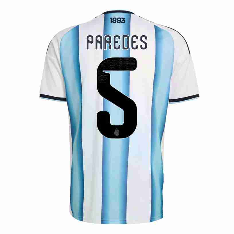 PAREDES NO.5 Camiseta Primera Argentina 2026-Versión Jugador PAREDES NO.5 Camiseta Primera Argentina 2026-Versión Jugador