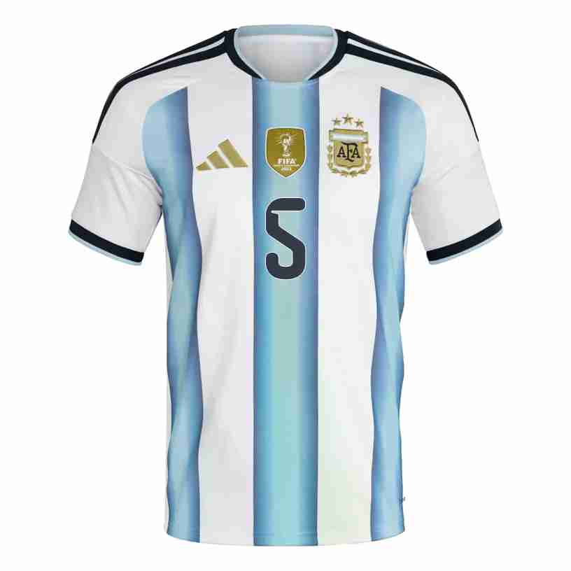 PAREDES NO.5 Camiseta Primera Argentina 2026-Versión Jugador_1 PAREDES NO.5 Camiseta Primera Argentina 2026-Versión Jugador_1