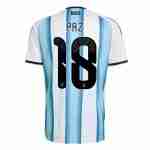PAZ NO.18 Camiseta Primera Argentina 2026-Versión Jugador