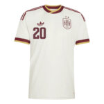 PEDRI NO.20 Camiseta Segunda España 2026-Versión Jugador