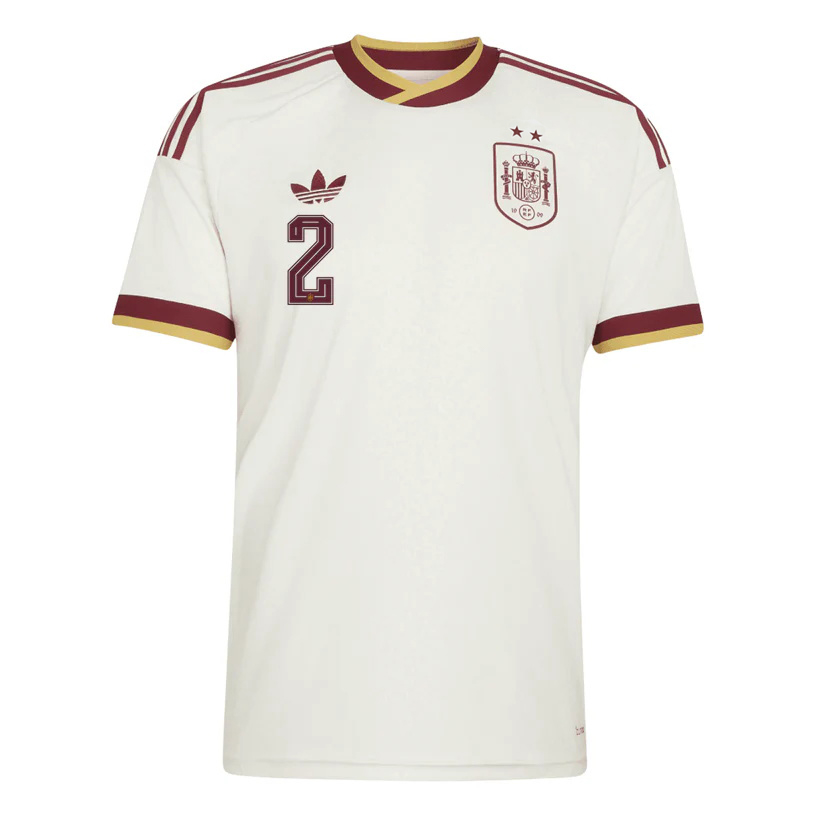 PEDRO PORRO NO.2 Camiseta Segunda España 2026-Versión Jugador_1