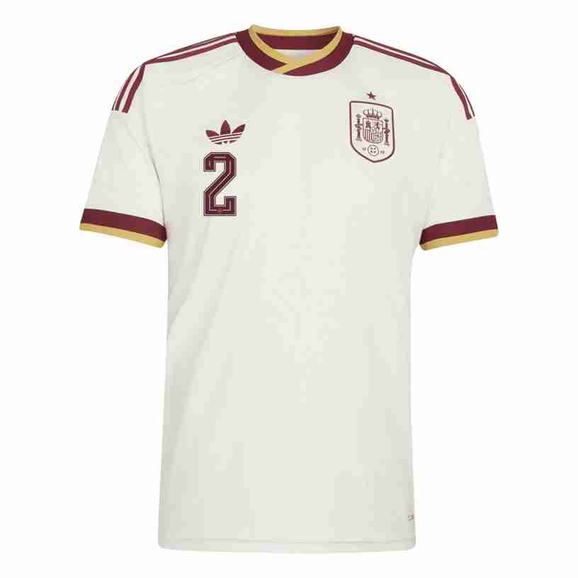 PEDRO PORRO NO.2 Camiseta Segunda España 2026-Versión Jugador_1 PEDRO PORRO NO.2 Camiseta Segunda España 2026-Versión Jugador_1