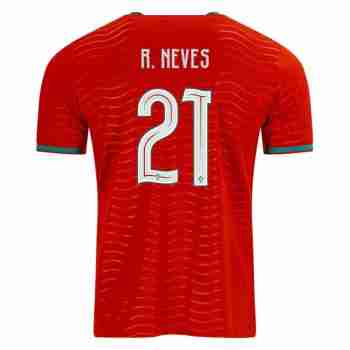 R. NEVES NO.21 Camiseta Primera Portugal 2026-Versión Jugador