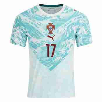 RAFAEL LEAO NO.17 Camiseta Segunda Portugal 2026-Versión Jugador_1