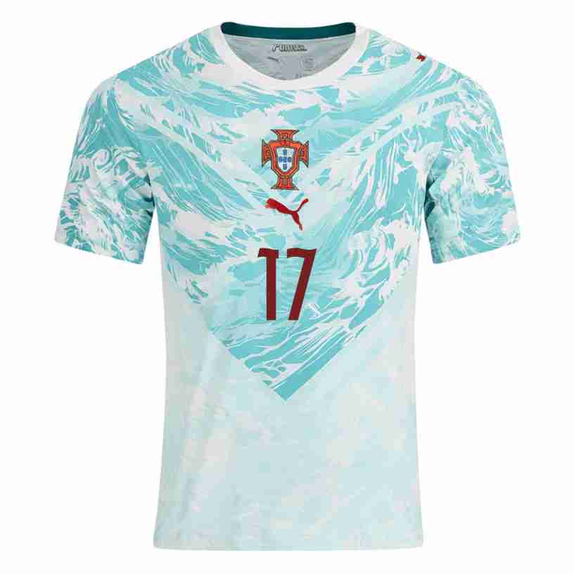 RAFAEL LEAO NO.17 Camiseta Segunda Portugal 2026-Versión Jugador_1 RAFAEL LEAO NO.17 Camiseta Segunda Portugal 2026-Versión Jugador_1