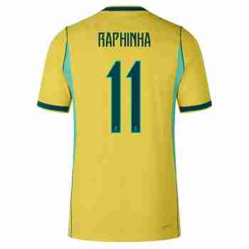 RAPHINHA NO.11 Camiseta Primera Brasil 2026-Versión Jugador