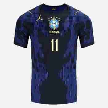 RAPHINHA NO.11 Camiseta Segunda Brasil 2026-Versión Jugador_1