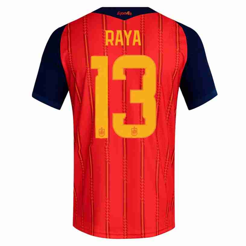 RAYA NO.13 Camiseta Primera España 2026-Versión Jugador RAYA NO.13 Camiseta Primera España 2026-Versión Jugador