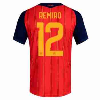 REMIRO NO.12 Camiseta Primera España 2026-Versión Jugador