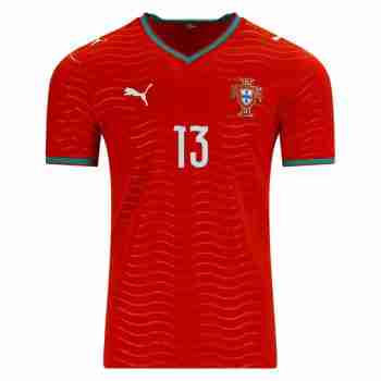 RENATO VEIGA NO.13 Camiseta Primera Portugal 2026-Versión Jugador_1