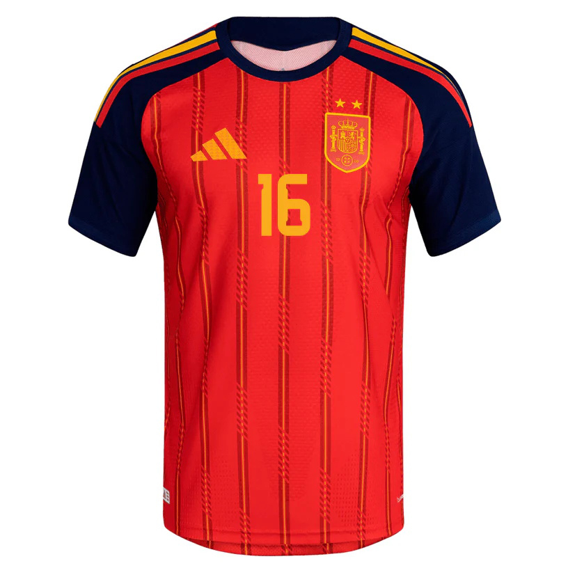 RODRI NO.16 Camiseta Primera España 2026-Versión Jugador_1
