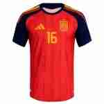 RODRI NO.16 Camiseta Primera España 2026-Versión Jugador