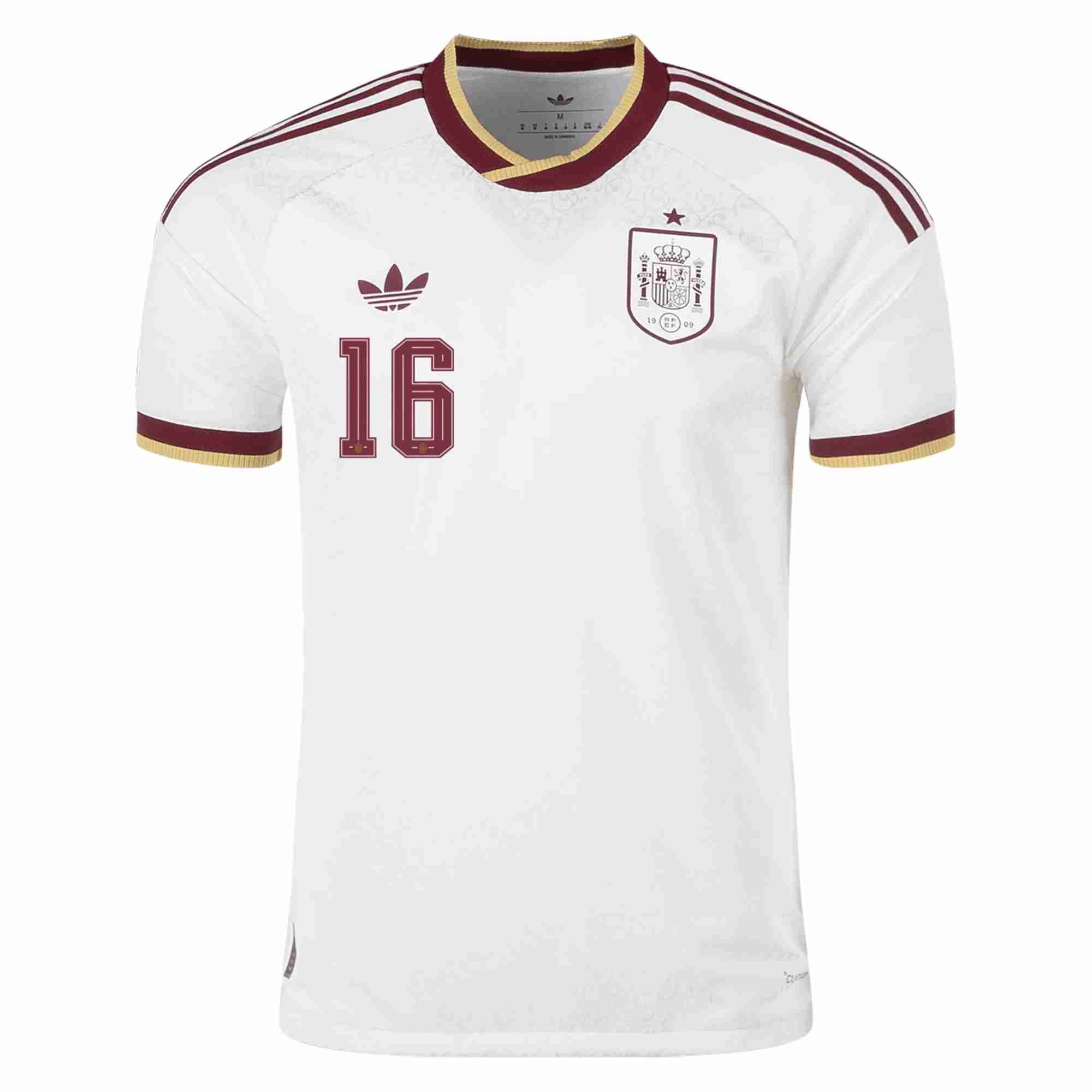 RODRIGO NO.16 Camiseta Segunda España 2026-Versión Jugador_1 RODRIGO NO.16 Camiseta Segunda España 2026-Versión Jugador_1