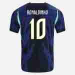 RONALDINHO NO.10 Camiseta Segunda Brasil 2026-Versión Jugador