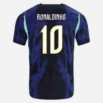 RONALDINHO NO.10 Camiseta Segunda Brasil 2026-Versión Jugador