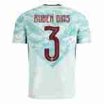 RUBEN DIAS NO.3 Camiseta Segunda Portugal 2026-Versión Jugador