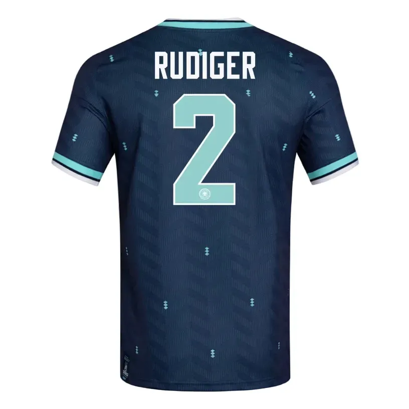 RUDIGER NO.2 Camiseta Segunda Alemania 2026-Versión Jugador RUDIGER NO.2 Camiseta Segunda Alemania 2026-Versión Jugador