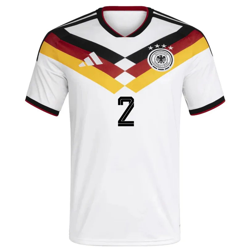 RUDIGER NO.2 Equipacion Alemania Primera 2026-Versión Jugador_1 RUDIGER NO.2 Camiseta Primera Alemania 2026-Versión Jugador_1