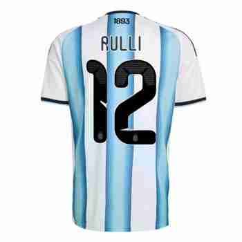 RULLI NO.12 Camiseta Primera Argentina 2026-Versión Jugador