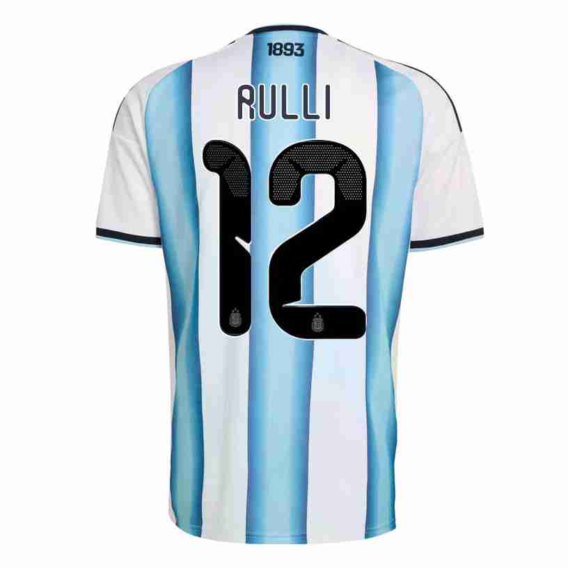 RULLI NO.12 Camiseta Primera Argentina 2026-Versión Jugador RULLI NO.12 Camiseta Primera Argentina 2026-Versión Jugador