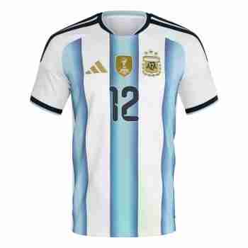 RULLI NO.12 Camiseta Primera Argentina 2026-Versión Jugador_1