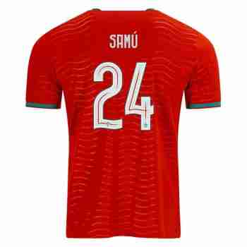 SAMÚ NO.24 Camiseta Primera Portugal 2026-Versión Jugador