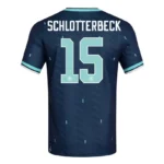 SCHLOTTERBECK NO.15 Camiseta Segunda Alemania 2026-Versión Jugador