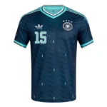 SCHLOTTERBECK NO.15 Camiseta Segunda Alemania 2026-Versión Jugador