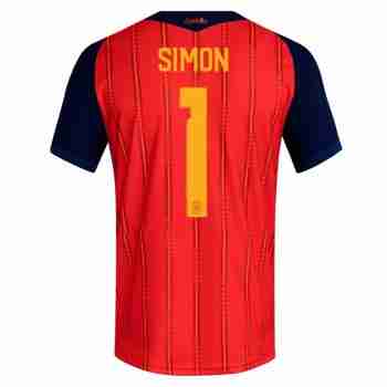 SIMON NO.1 Camiseta Primera España 2026-Versión Jugador