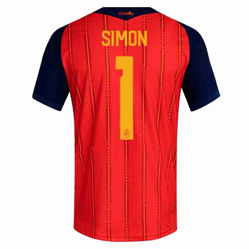 SIMON NO.1 Camiseta Primera España 2026-Versión Jugador SIMON NO.1 Camiseta Primera España 2026-Versión Jugador