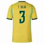 T. SILVA NO.3 Camiseta Primera Brasil 2026-Versión Jugador