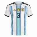 TAGLIAFICO NO.3 Camiseta Primera Argentina 2026-Versión Jugador